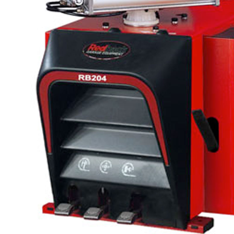 RB204 Redback Tyre Changer pedals close up RB204 Redback Tyre Changer pedals close up