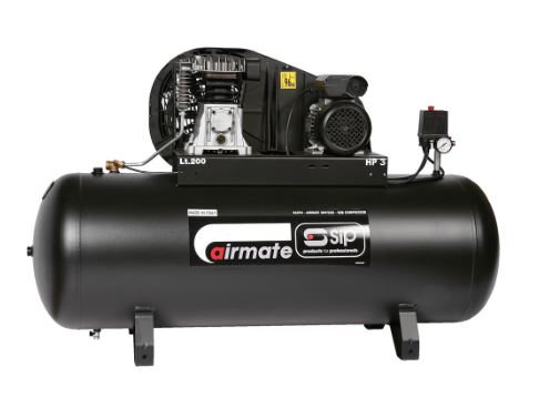 TBD06294 Airmate TN3/200-SRB Trade Belt Drive Air Compressor