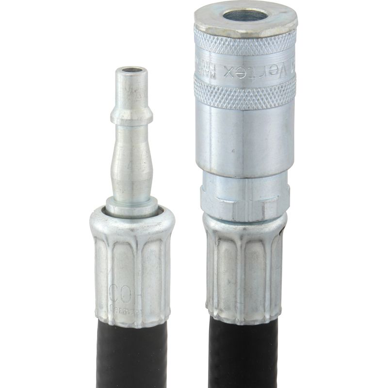 Hose Assembly 10m of 8mm i/d Hose, Standard Adaptor One End & Vertex Coupling Other End Hose Assembly 10m of 8mm i/d Hose, Standard Adaptor One End & Vertex Coupling Other End